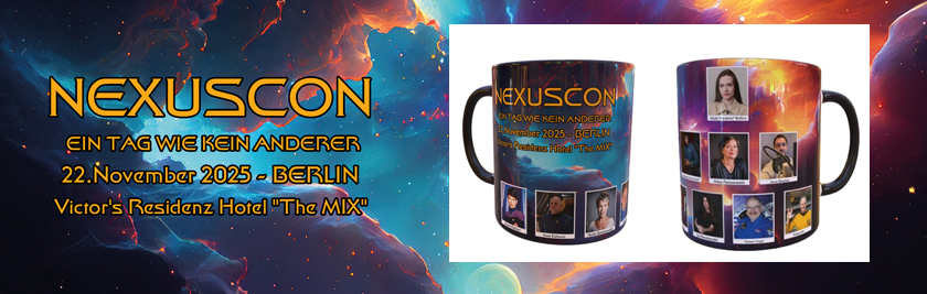Nexus 2025 Souvenir Tasse Motiv 1 Gäste